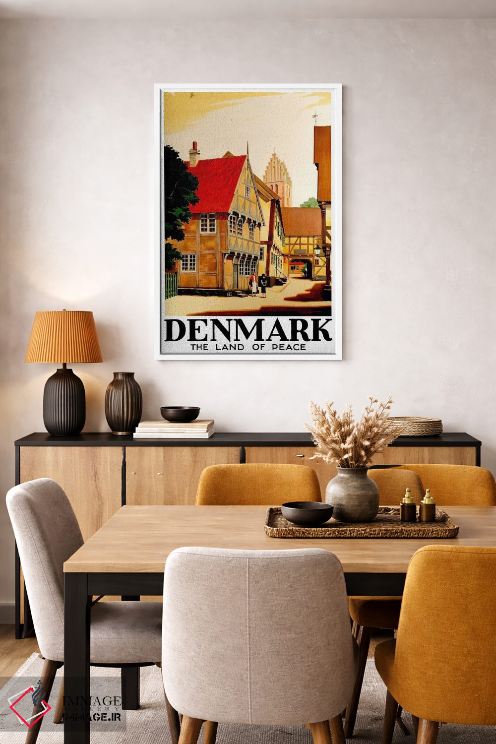 تابلو دکوراتیو دانمارک: سرزمین صلح - D4W