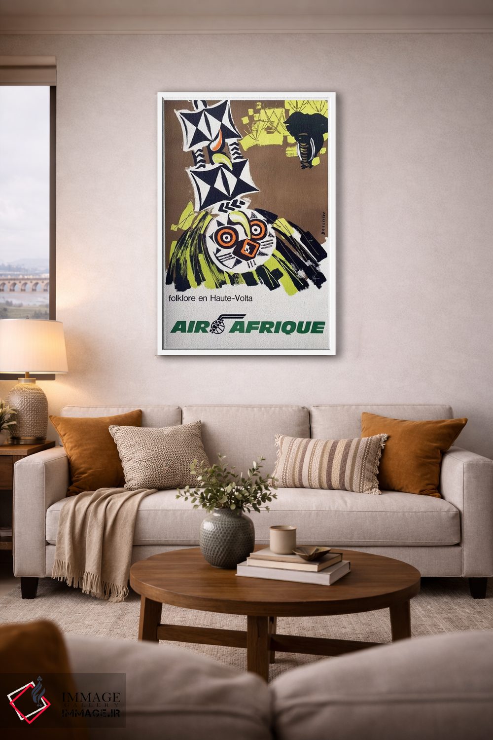 تابلو دکوراتیو ایر آفریک: فولکلور اوت-ولتا - D3W