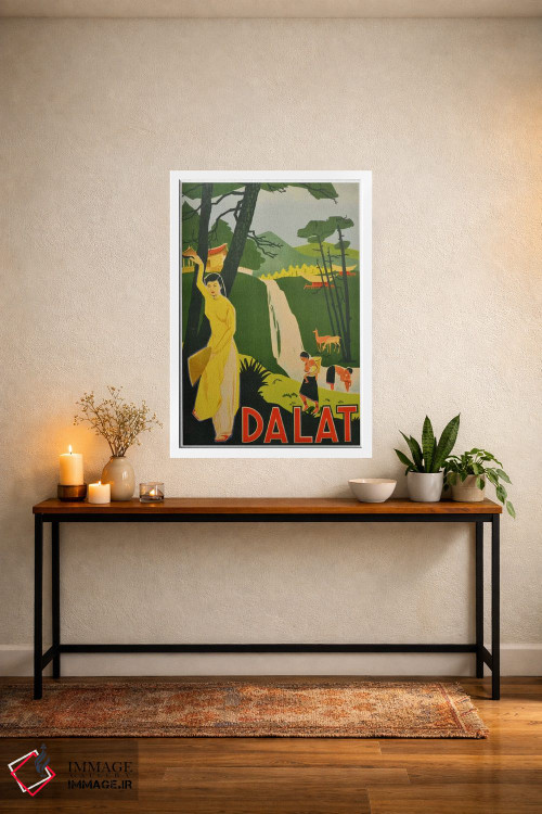 تابلو دکوراتیو Vietnam,دالات، ویتنام - D4W