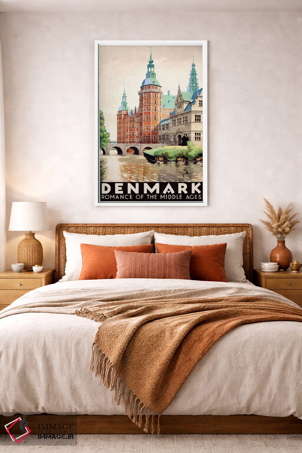 تابلو دکوراتیو دانمارک: افسون قرون وسطی - D3W