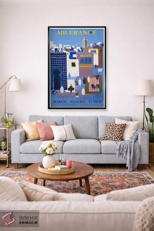 تابلو دکوراتیو ایر فرانس - D2B
