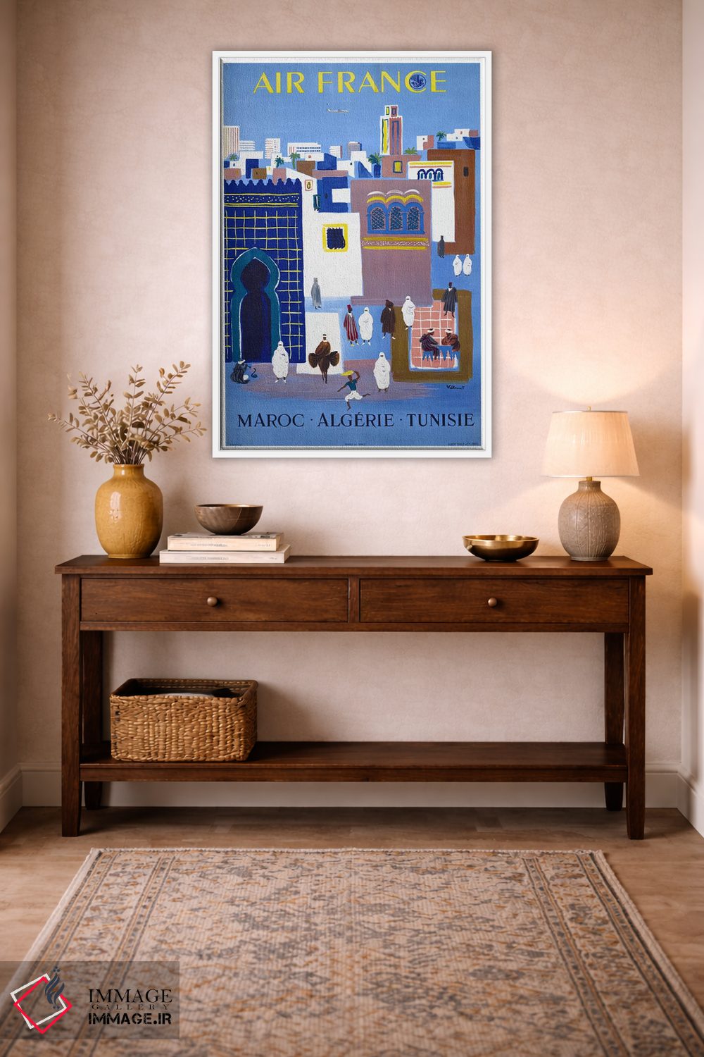 تابلو دکوراتیو ایر فرانس - D3W