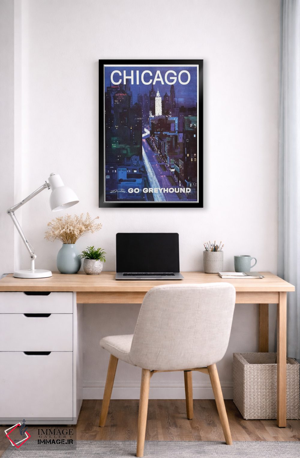 تابلو دکوراتیو شیکاگو - D6B