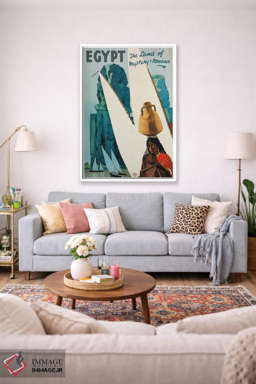 تابلو دکوراتیو مصر: سرزمین رمز و راز و افسانه - D1W
