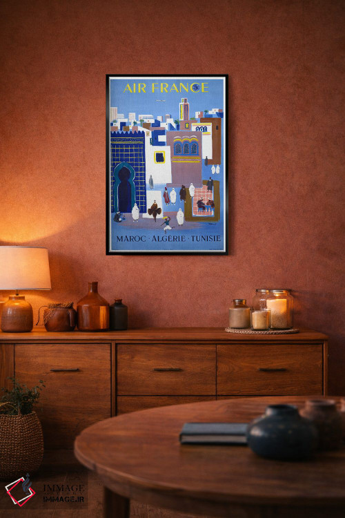 تابلو دکوراتیو ایر فرانس - D4B