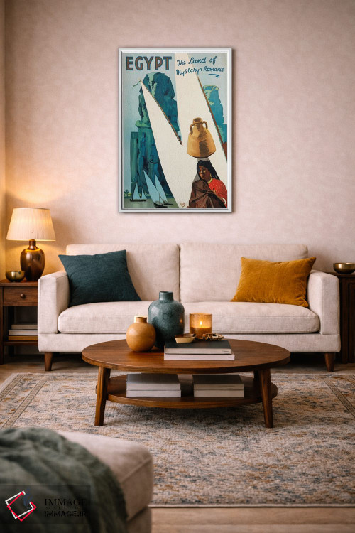 تابلو دکوراتیو مصر: سرزمین رمز و راز و افسانه - D2W