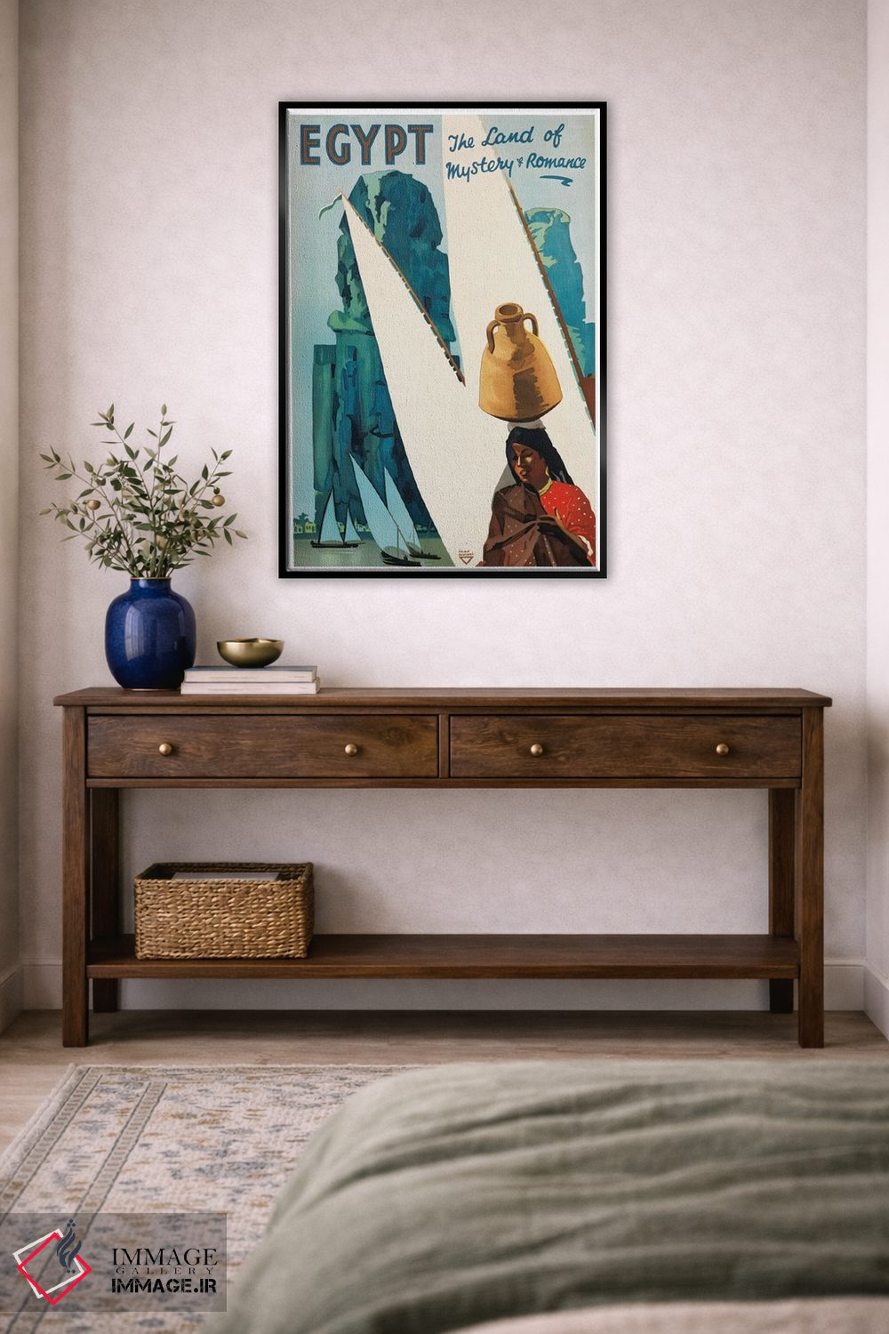 تابلو دکوراتیو مصر: سرزمین رمز و راز و افسانه - D4B
