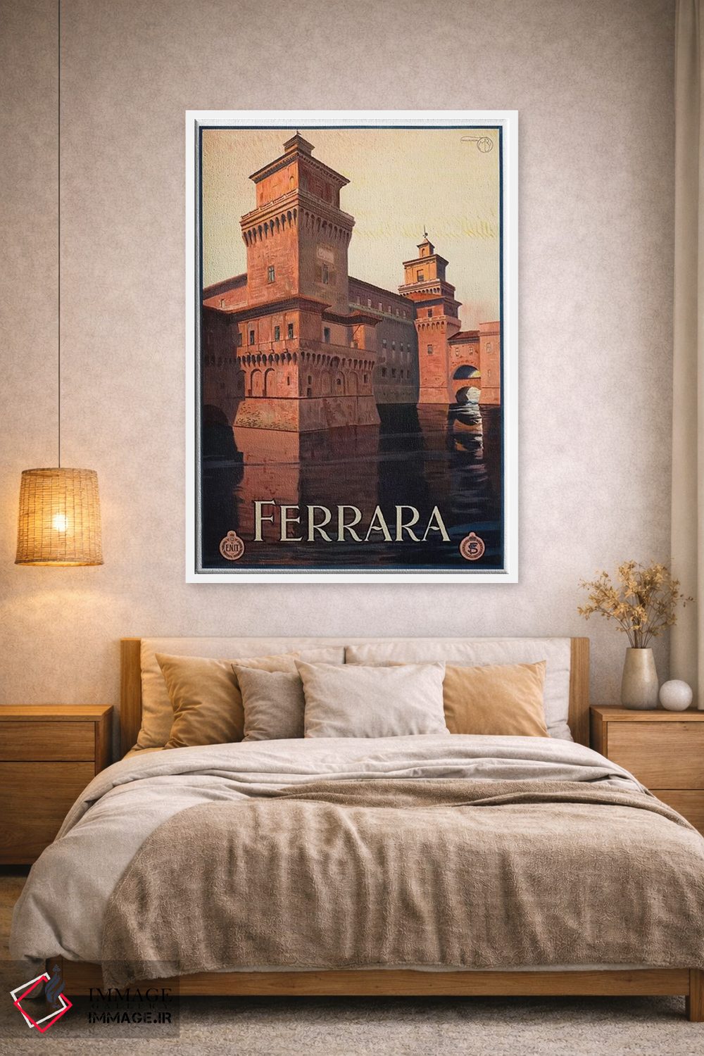 تابلو دکوراتیو Italy,فرارا، ایتالیا - D1W