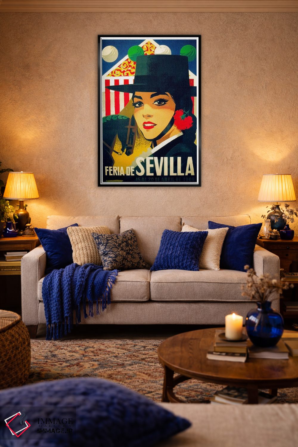 تابلو دکوراتیو 15-20 de Abril de 1969,جشنواره سویا، ۱۵ تا ۲۰ آوریل ۱۹۶۹ - D4B