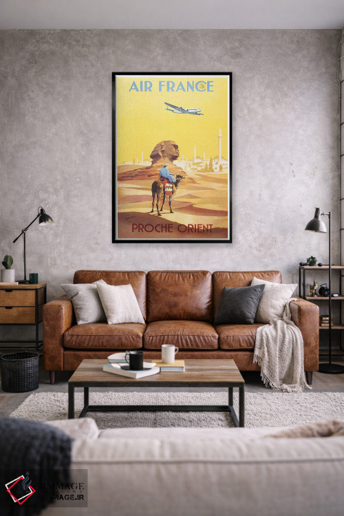 تابلو دکوراتیو ایر فرانس - D2B