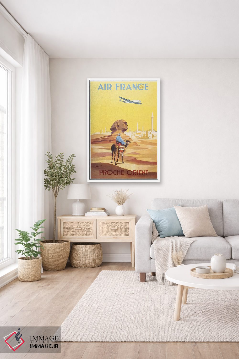 تابلو دکوراتیو ایر فرانس - D3W