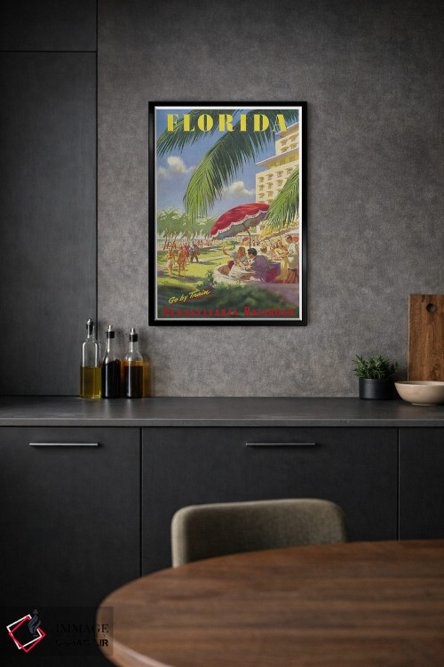 تابلو دکوراتیو فلوریدا - D2B
