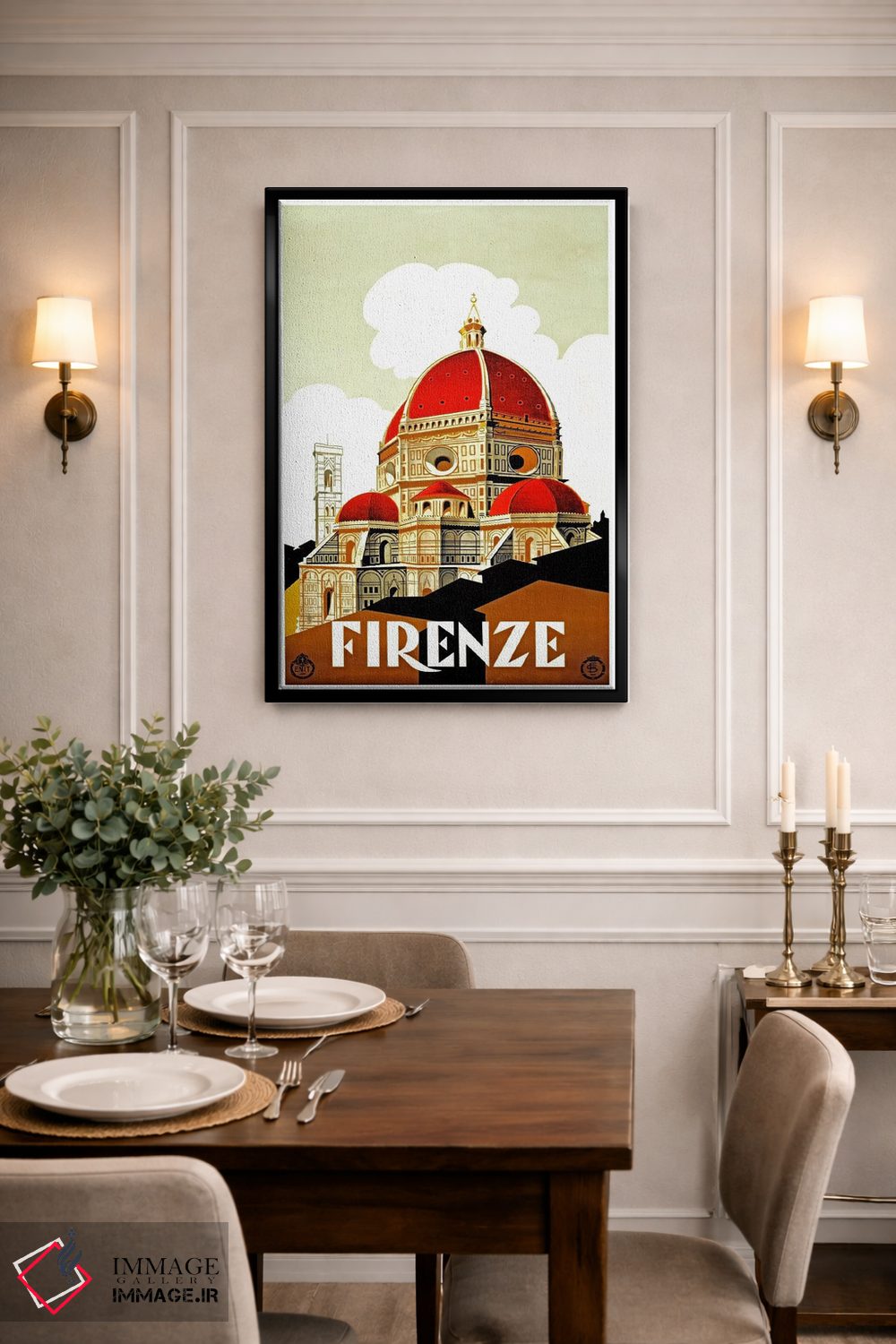 تابلو دکوراتیو فلورانس - D2B