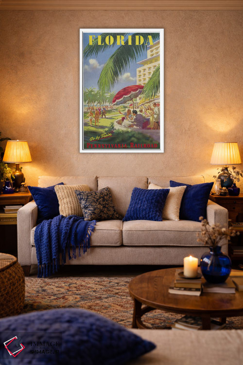 تابلو دکوراتیو فلوریدا - D3W