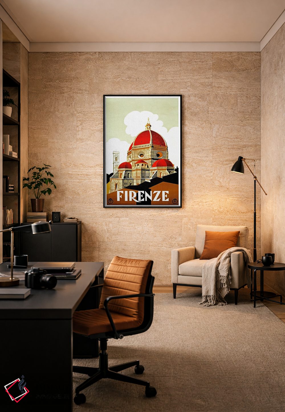 تابلو دکوراتیو فلورانس - D6B
