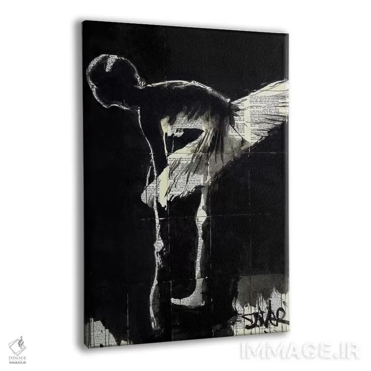 تابلو دکوراتیو پایان نمایش اثر لوی جوور - نمای پرسپکتیو محصول