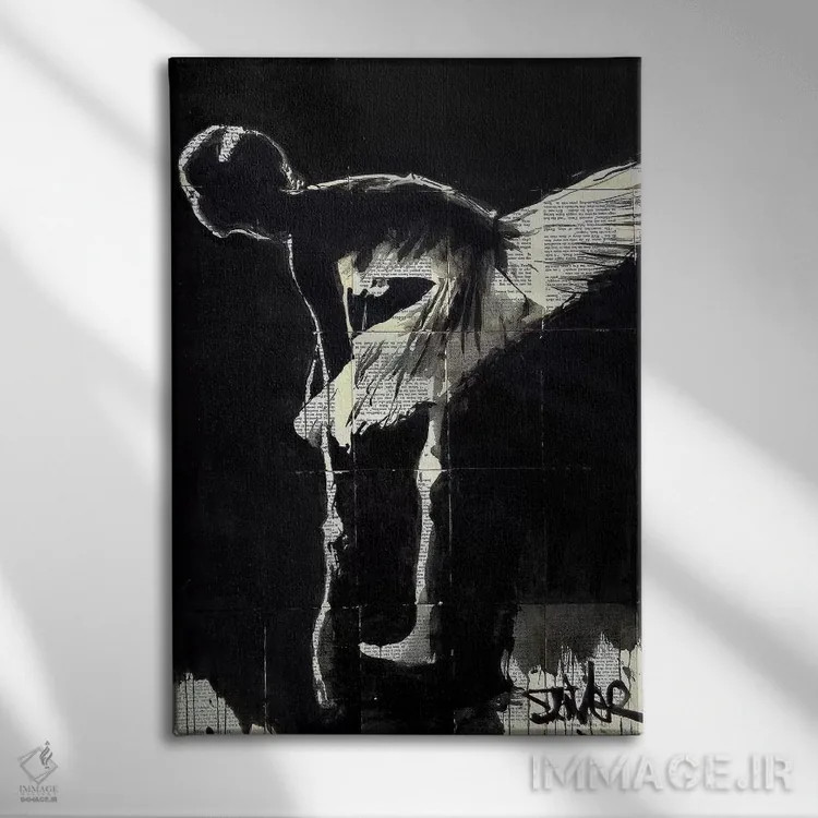تابلو دکوراتیو پایان نمایش اثر لوی جوور - نمای روبهرو روی دیوار