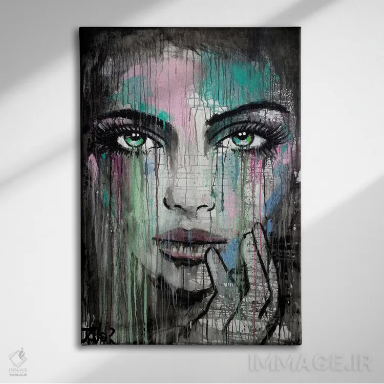 تابلو دکوراتیو الهام بخش جدید اثر لوی جوور - نمای روبهرو روی دیوار
