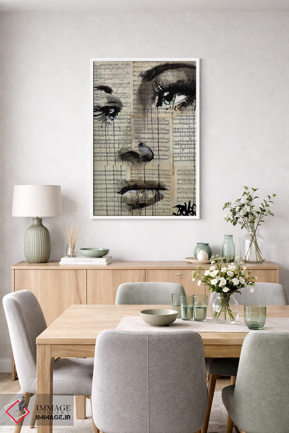 تابلو دکوراتیو ساحل اثر لوی جوور - D6W