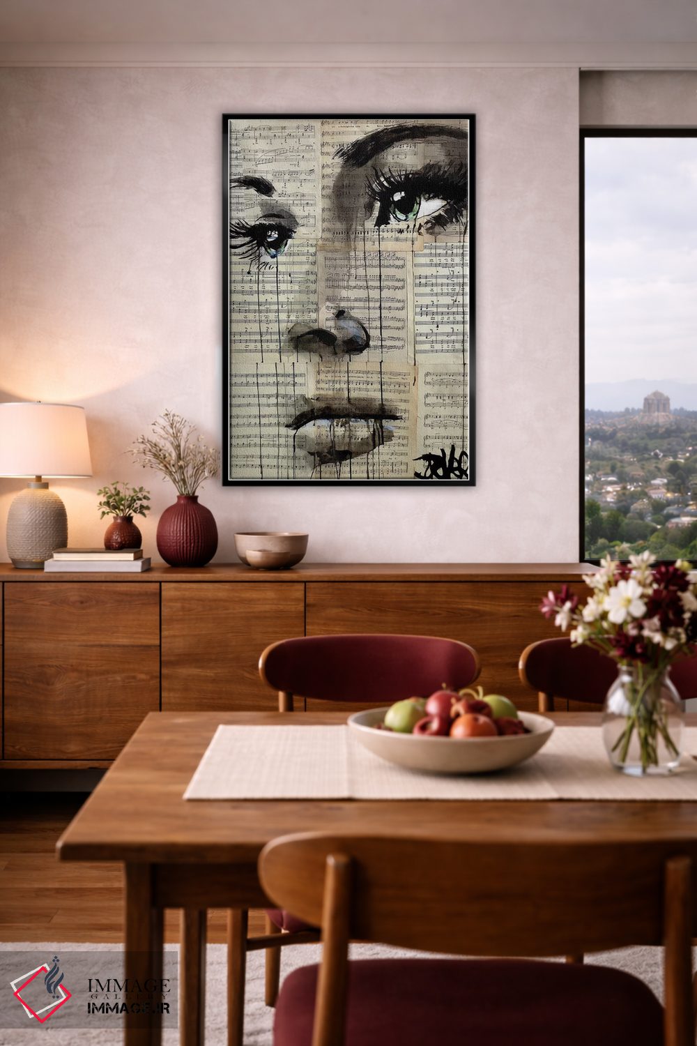 تابلو دکوراتیو ساحل اثر لوی جوور - D5B