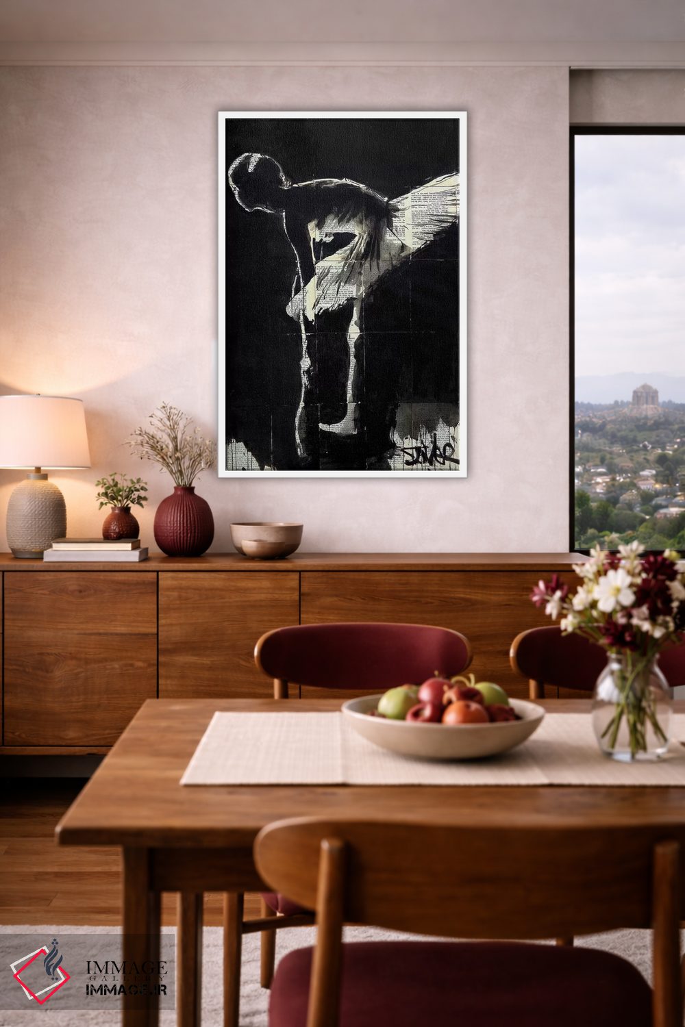 تابلو دکوراتیو پایان نمایش اثر لوی جوور - D4W