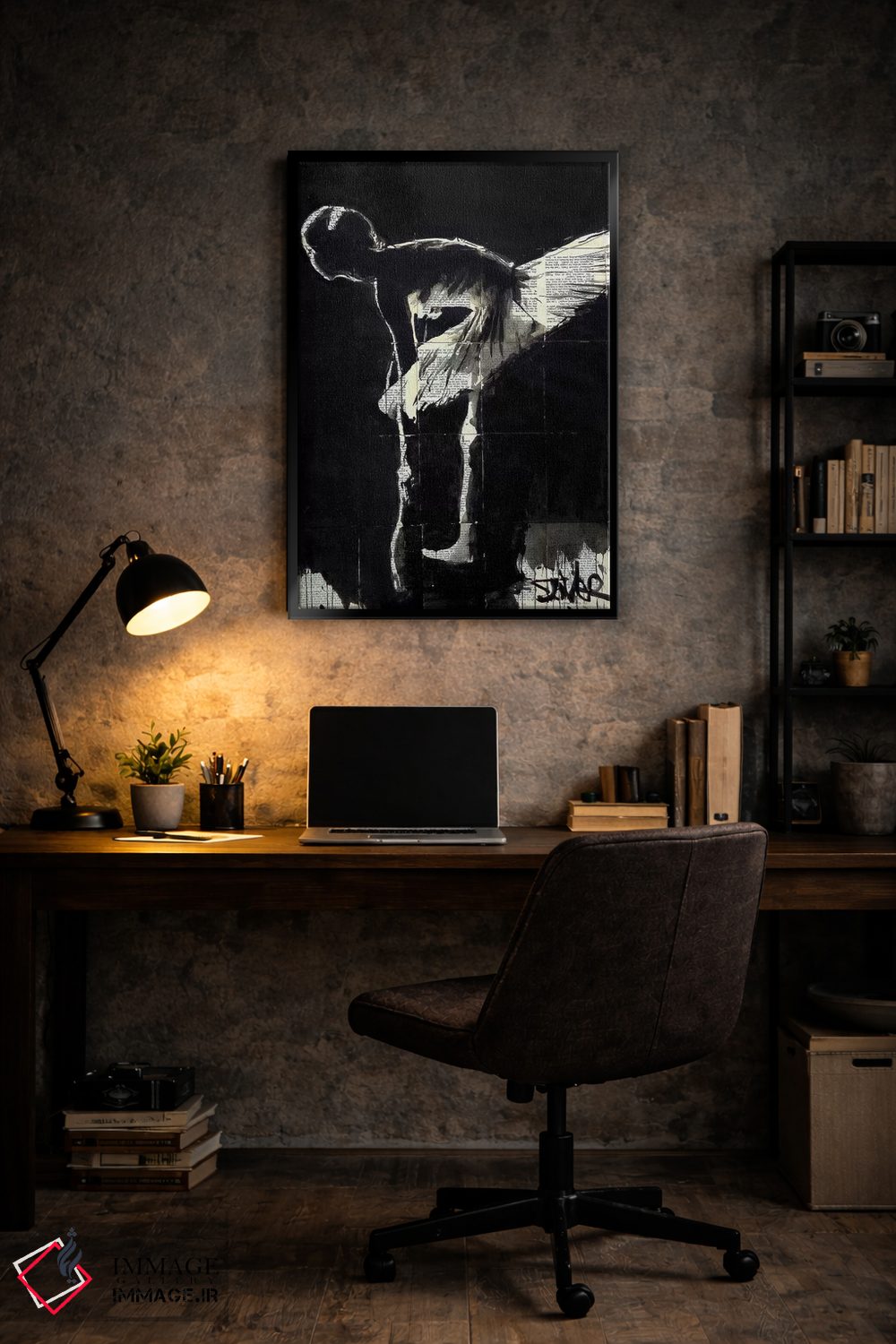 تابلو دکوراتیو پایان نمایش اثر لوی جوور - D6B