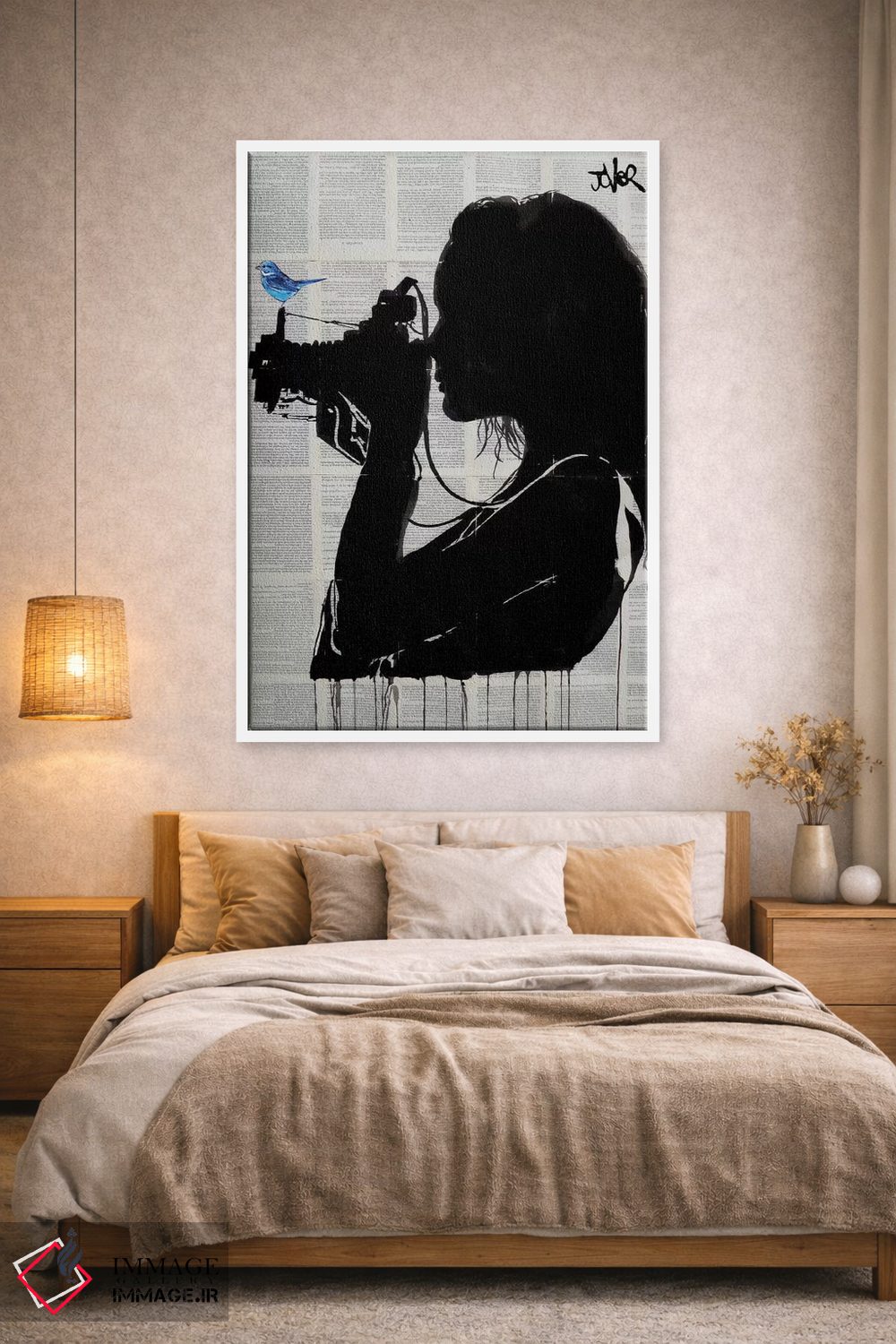 تابلو دکوراتیو عکاس قدیمی اثر لوی جوور - D1W