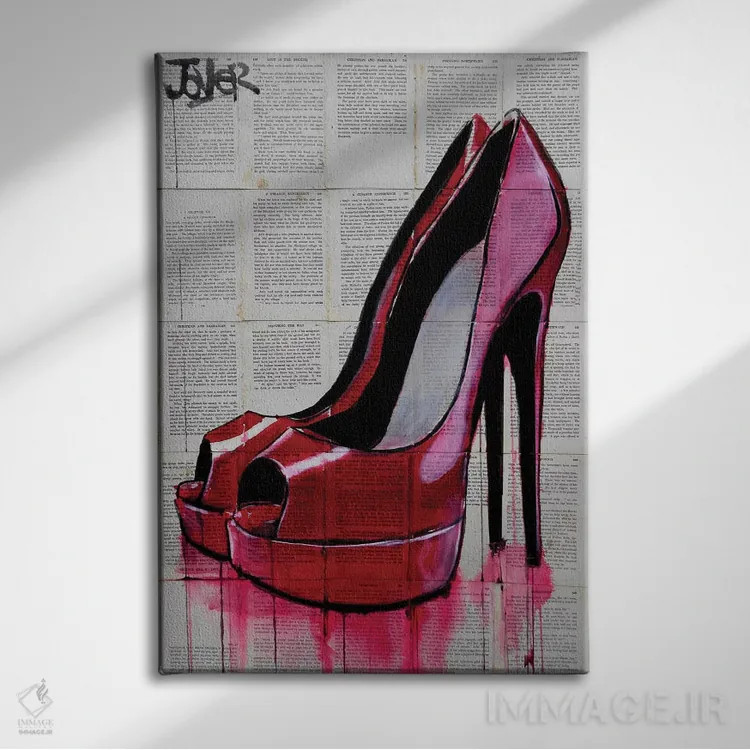 تابلو دکوراتیو زندگی سطح بالا اثر لوی جوور - نمای روبهرو روی دیوار