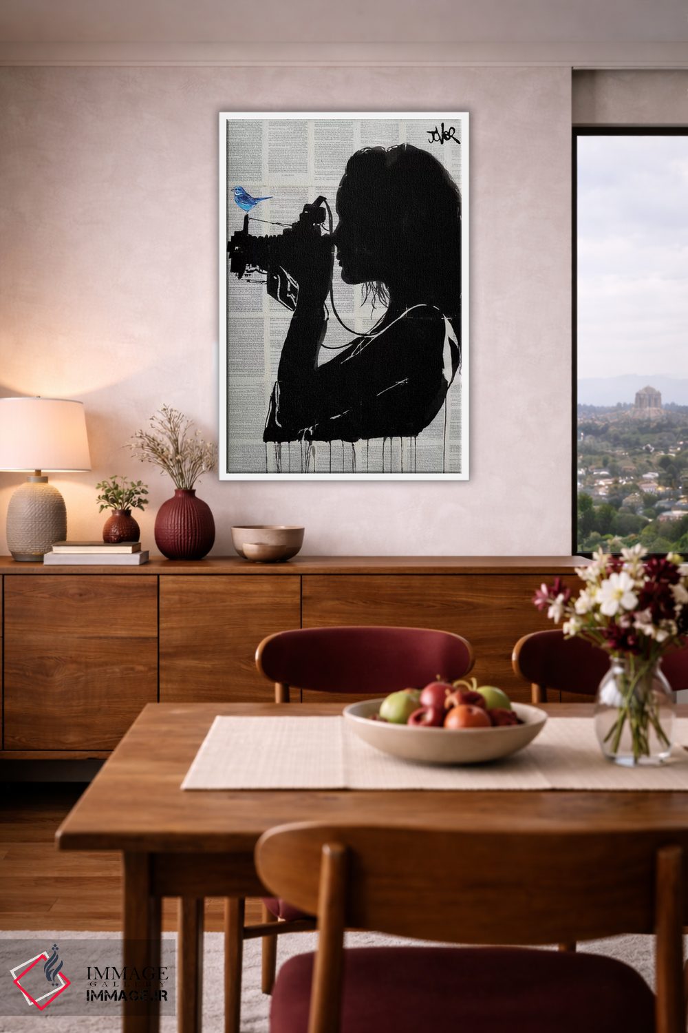 تابلو دکوراتیو عکاس قدیمی اثر لوی جوور - D5W