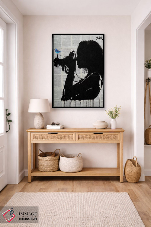 تابلو دکوراتیو عکاس قدیمی اثر لوی جوور - D6B