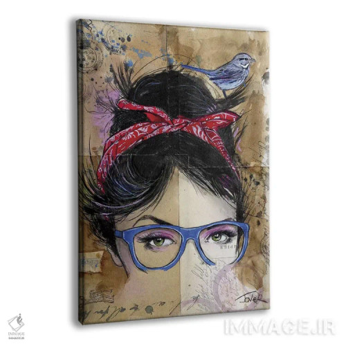 تابلو دکوراتیو رشته ها اثر لوی جوور - نمای پرسپکتیو محصول