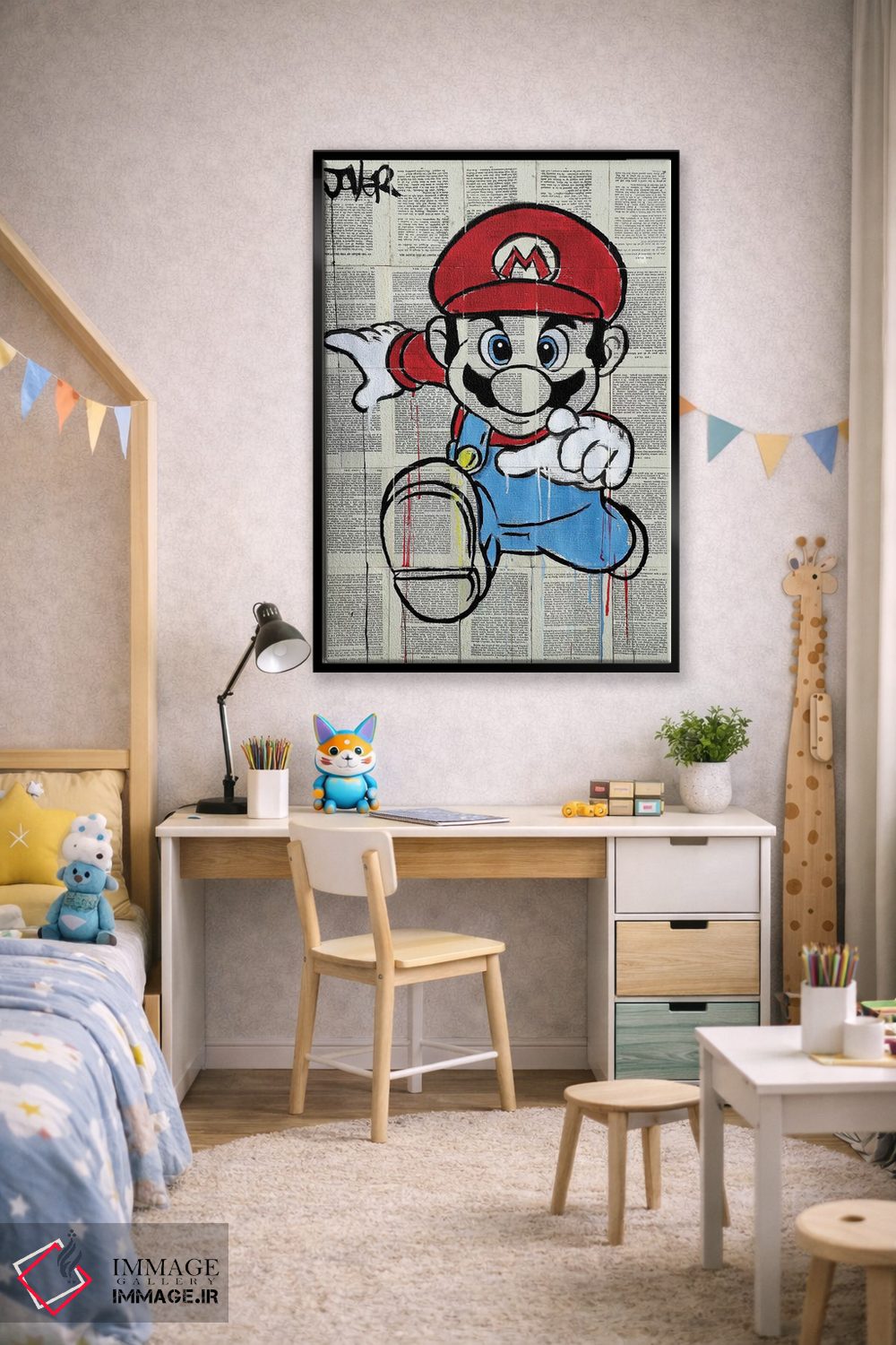 تابلو دکوراتیو ام اثر لوی جوور - D2B