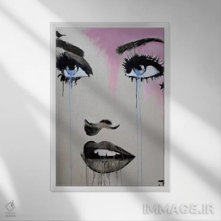 تابلو دکوراتیو ستاره کوچک اثر لوی جوور - نمای قابدار سفید