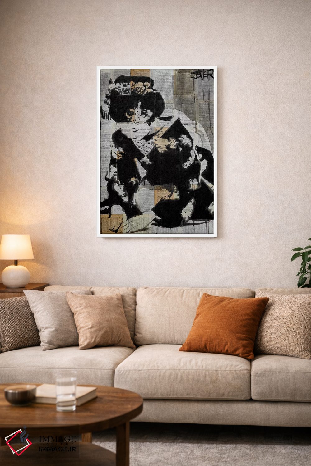 تابلو دکوراتیو آیین اثر لوی جوور - D3W