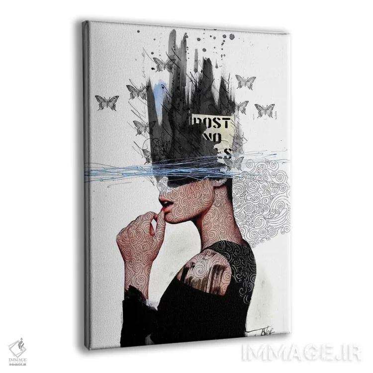 تابلو دکوراتیو هزارتو اثر لوی جوور - نمای پرسپکتیو محصول