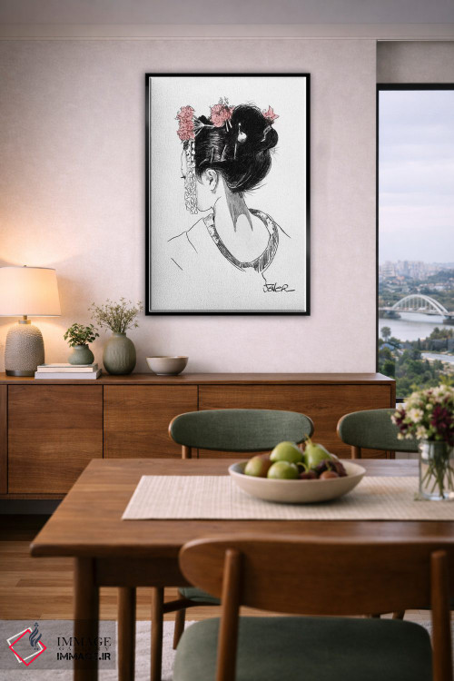 تابلو دکوراتیو آتسوکو اثر لوی جوور - D6B