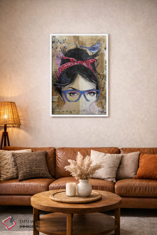 تابلو دکوراتیو رشته ها اثر لوی جوور - D1W