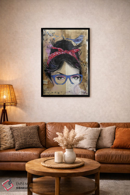 تابلو دکوراتیو رشته ها اثر لوی جوور - D3B