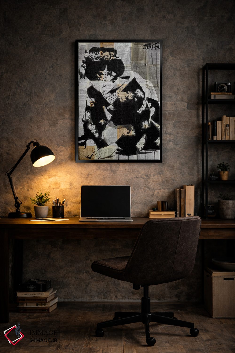 تابلو دکوراتیو آیین اثر لوی جوور - D6B