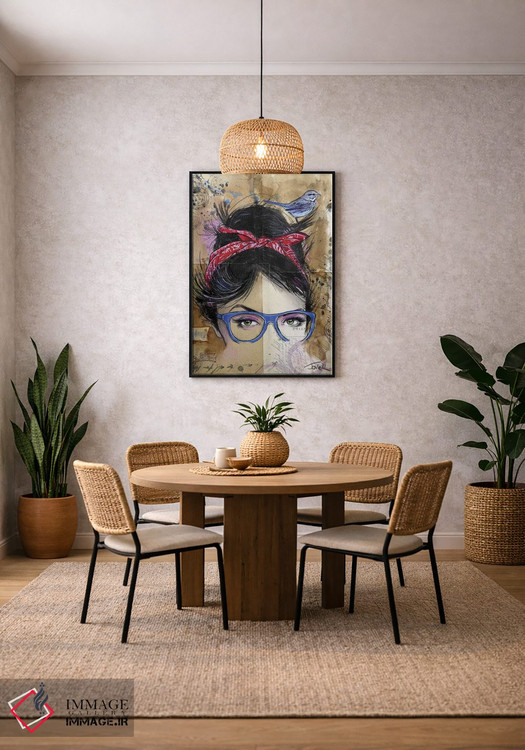 تابلو دکوراتیو رشته ها اثر لوی جوور - D4B