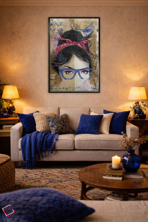 تابلو دکوراتیو رشته ها اثر لوی جوور - D5B