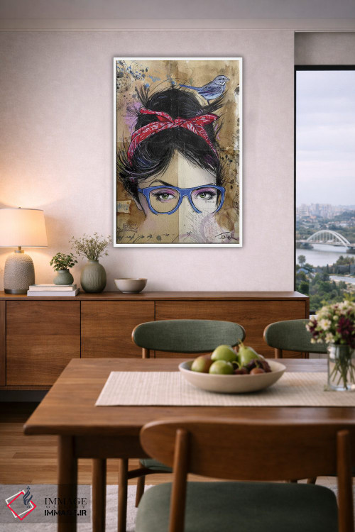 تابلو دکوراتیو رشته ها اثر لوی جوور - D6W