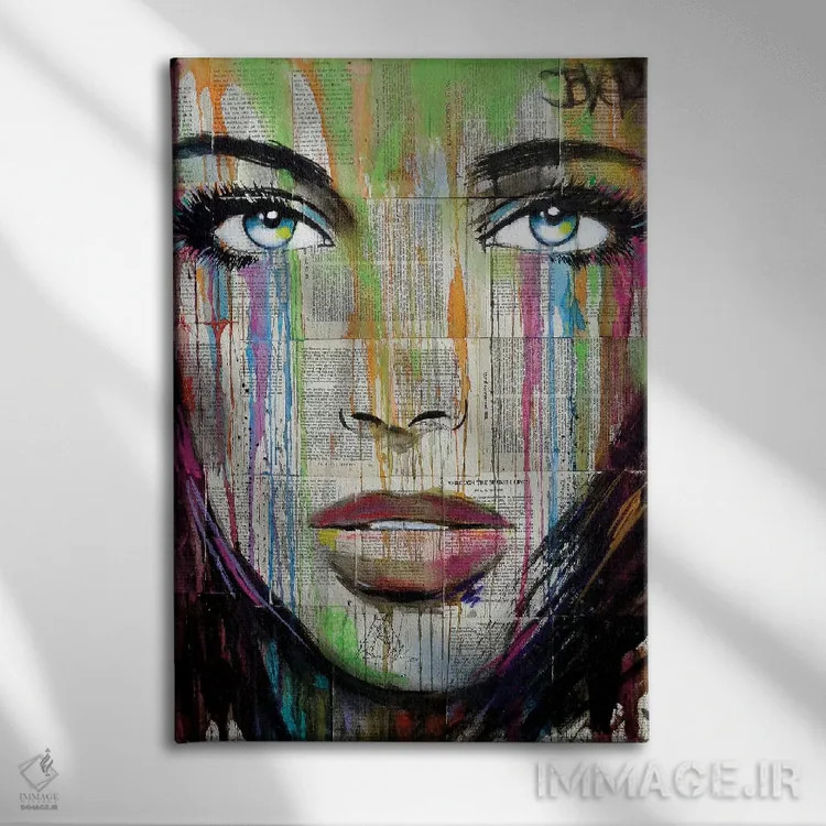تابلو دکوراتیو بل اثر لوی جوور - نمای روبهرو روی دیوار