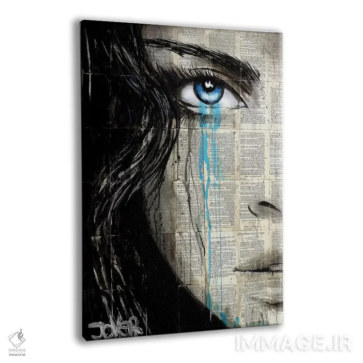 تابلو دکوراتیو دیستوپیای او اثر لوی جوور - نمای پرسپکتیو محصول