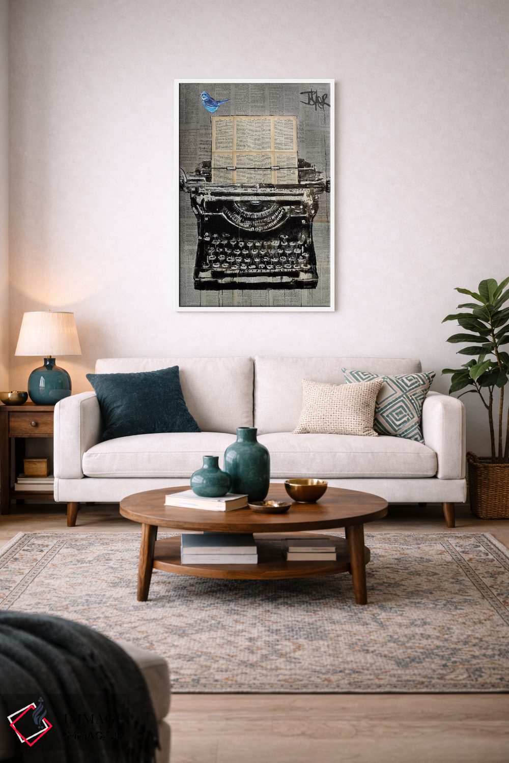تابلو دکوراتیو نویسنده اثر لوی جوور - D2W