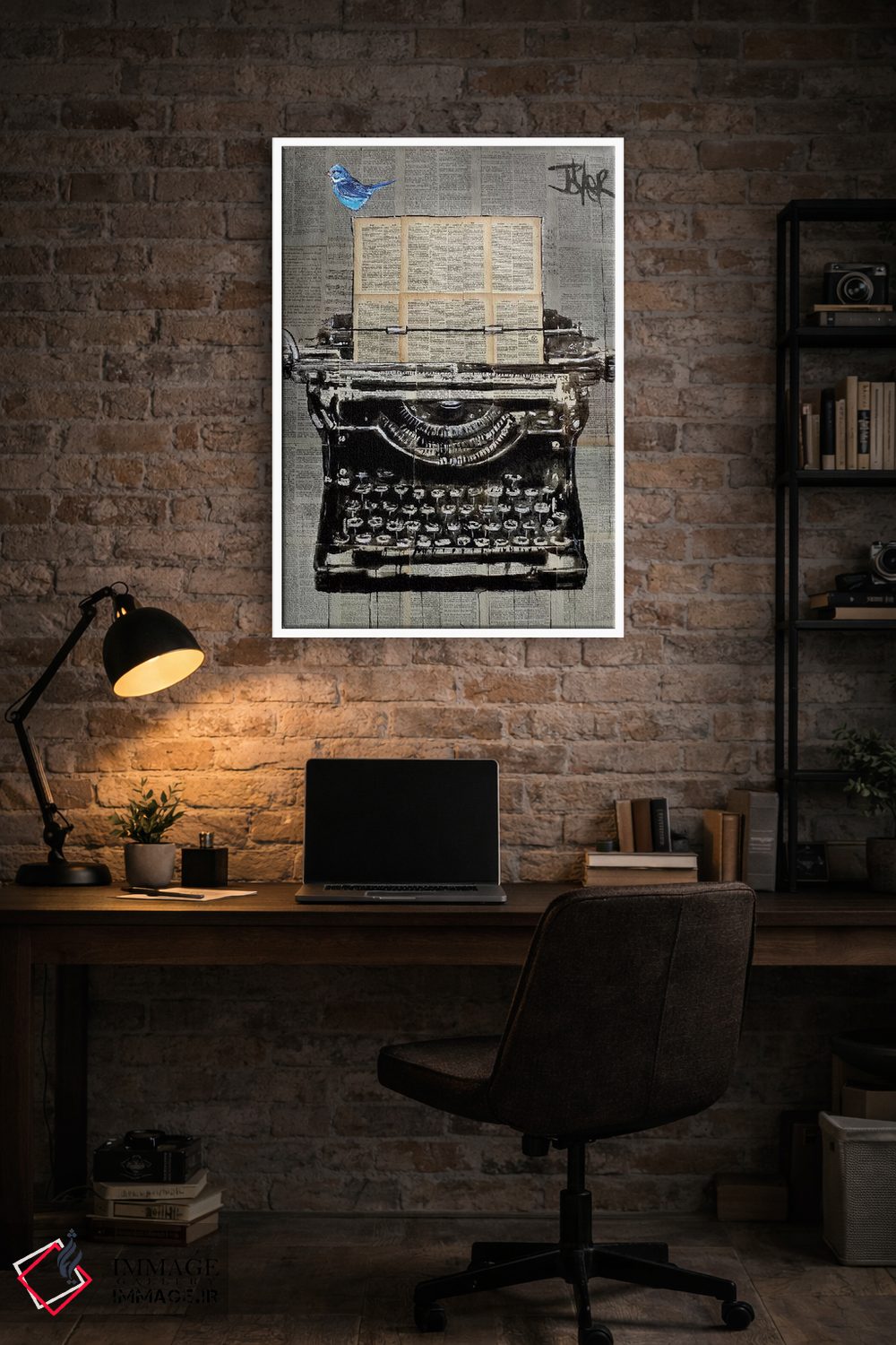 تابلو دکوراتیو نویسنده اثر لوی جوور - D3W