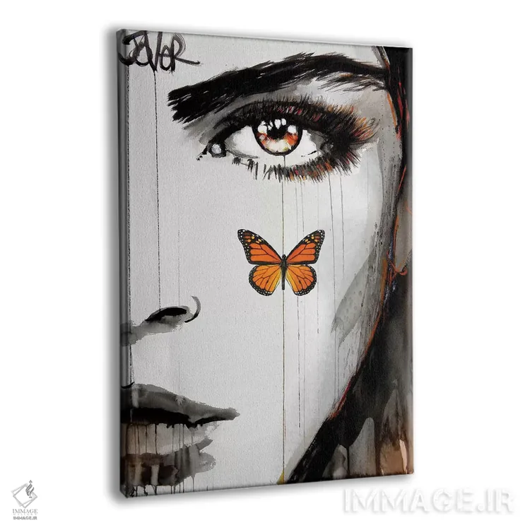 تابلو دکوراتیو رویای نارنگی اثر لوی جوور - نمای پرسپکتیو محصول