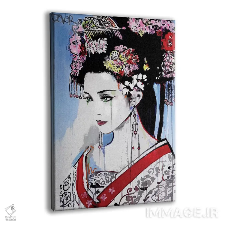 تابلو دکوراتیو اوساکا اثر لوی جوور - نمای پرسپکتیو محصول