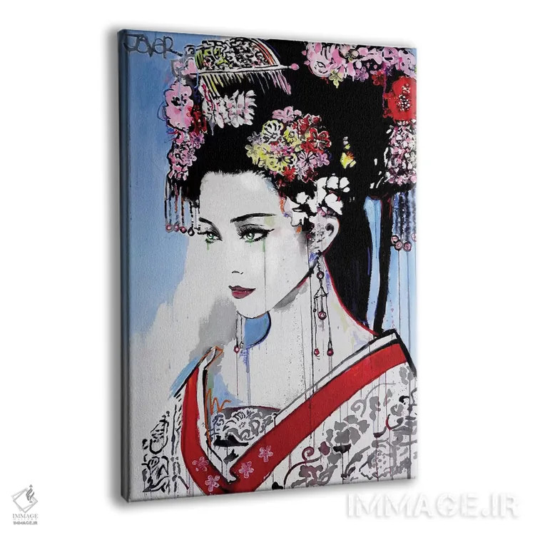 تابلو دکوراتیو اوساکا اثر لوی جوور - نمای پرسپکتیو محصول