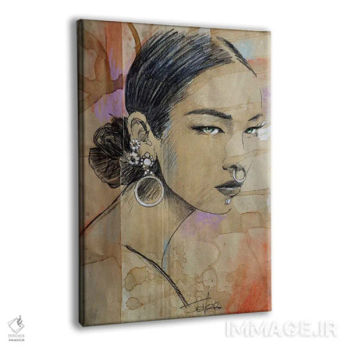 تابلو دکوراتیو سرود اثر لوی جوور - نمای پرسپکتیو محصول